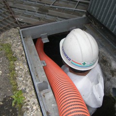 道路下管渠内清掃④