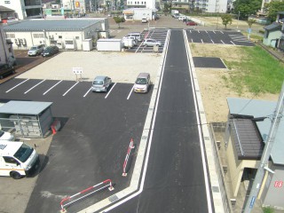宅地・駐車場造成　完了②