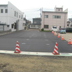 宅地・駐車場造成　作業
