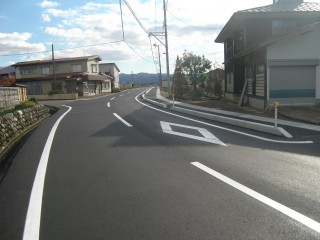 稲増道路　完了
